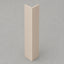NU Wall parchment pearl corner trim showing elegant, textured corner detailing for wall decoration or finishing.
