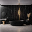 Nero Marquina Marble Effect Self Adhesive Wall Panel - NUWALL UK