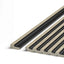 Light oak grooved wall panel end trim
