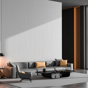 Reeded Paintable Wall Panels