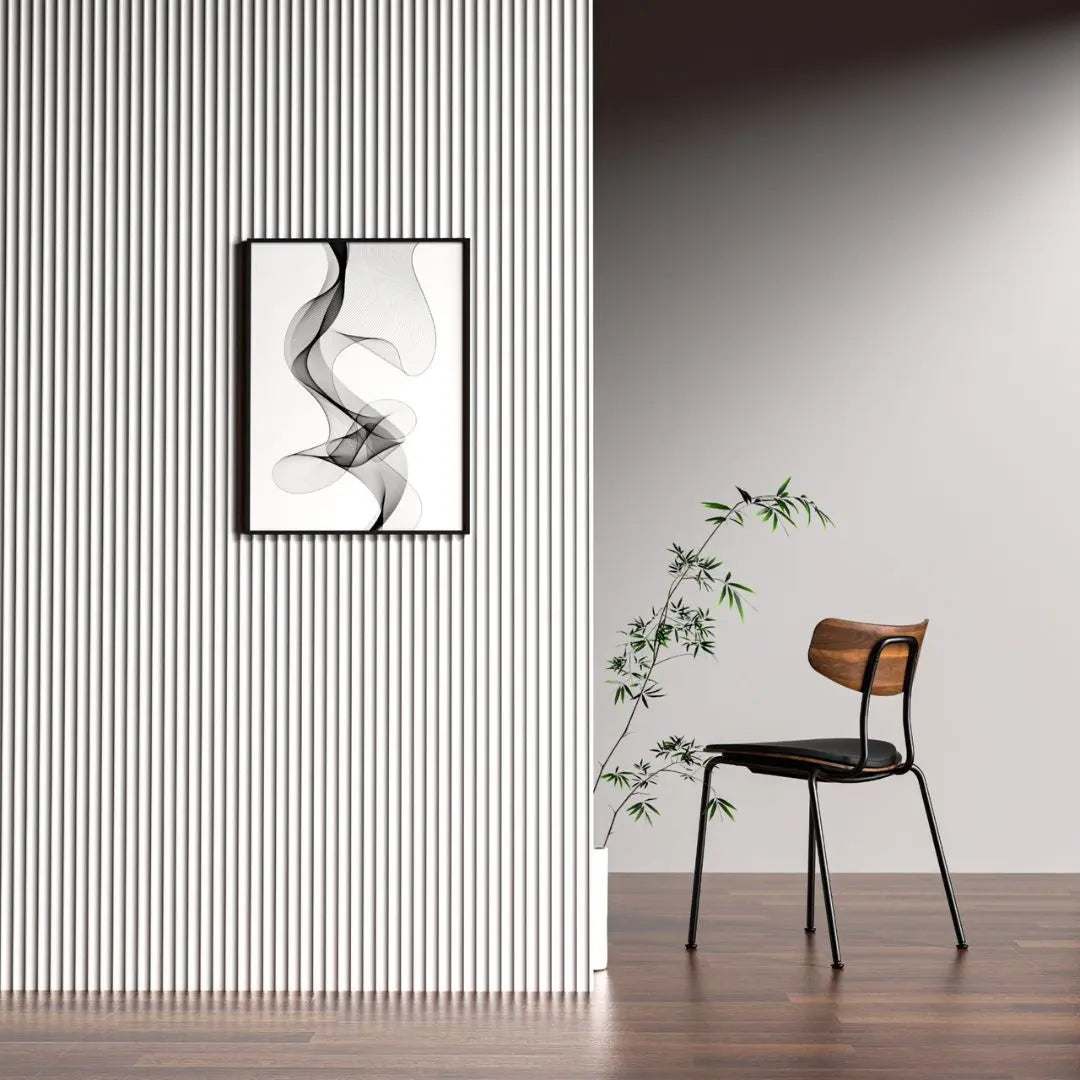 Fluted Paintable Wall Panels