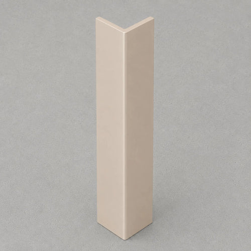 NU Wall parchment pearl corner trim showing elegant, textured corner detailing for wall decoration or finishing.