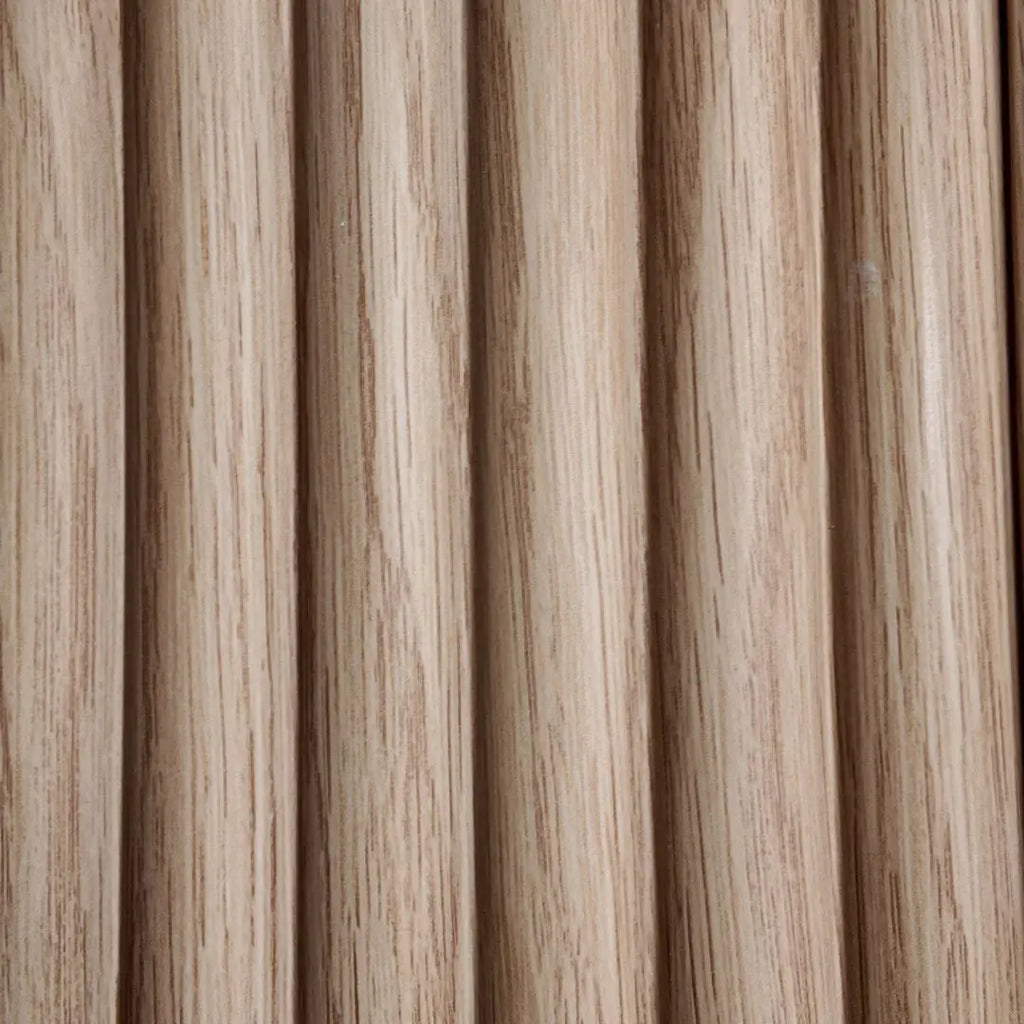 Arc Reeded – Light Oak Waterproof Wall Panel • Pack of 4 - NUWALL UK