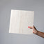 NU Wall Serenity Alabaster Travertine SPC waterproof shower panel with sleek, textured surface for modern bathroom decor.