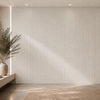 NU Wall Luxe Parchment Pearl Fluted Panel wall panel with elegant parchment pearl finish and fluted design for sophisticated interior decor