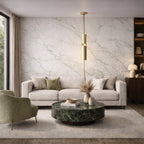 Calacatta Marble Effect Self Adhesive Wall Panel - NUWALL UK
