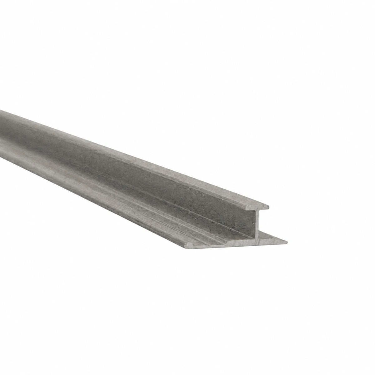 NU Wall Serenity Smoked Basalt SPC Joint Trim showing sleek black basalt finish and durable plastic construction for wall edge finishing.