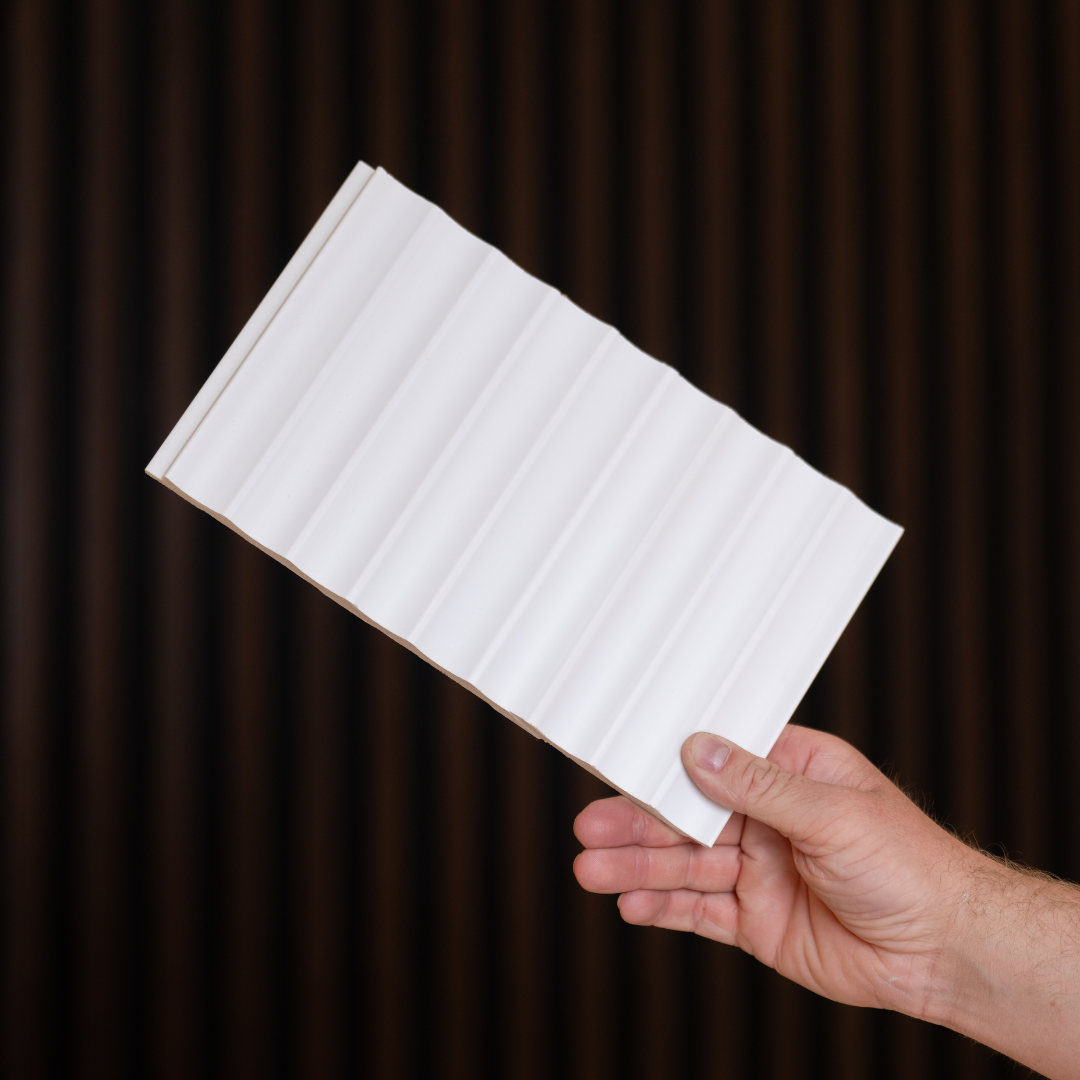 Elegance Fluted Paintable Wall Panel Sample Secondary image