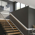 Legacy Wall Moulding | Dado Rail | L240cm x W5cm x D2.2cm - NUWALL UK