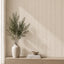 NU Wall Luxe Parchment Pearl Reeded Panel wall panel with elegant textured surface and reeded design, ideal for sophisticated interior decor