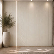 Cool Beige Travertine Flat Wall Panel