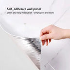 Carrara White Marble Effect Self Adhesive Wall Panel - NUWALL UK