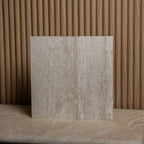 Serenity Alabaster Travertine SPC Waterproof Shower Panel