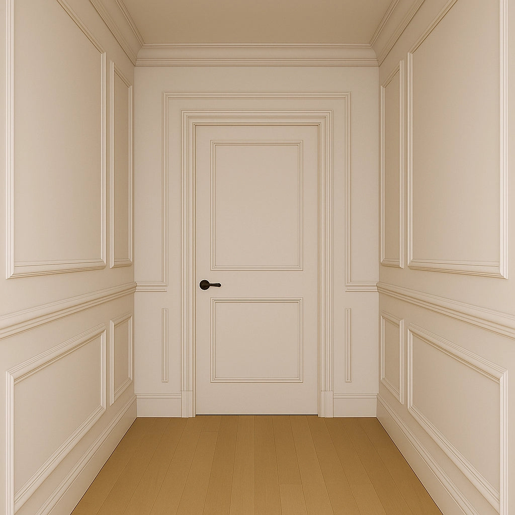 Legacy Wall Moulding | Dado Rail | L240cm x W4cm x D2cm - NUWALL UK