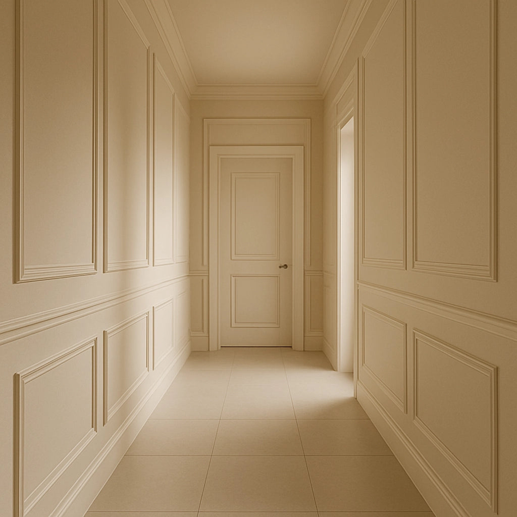 Heritage Wall Moulding | Dado Rail | L240cm x W4cm x D2cm - NUWALL UK