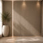NU Wall Luxe Mink Oak large slatted panel wall decor with natural wood texture and modern design for stylish interior accents.