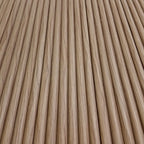 Arc Reeded – Light Oak Waterproof Wall Panel • Pack of 4 - NUWALL UK