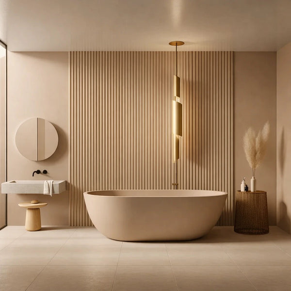 Elegance Fluted Paintable Wall Panel - NUWALL UK