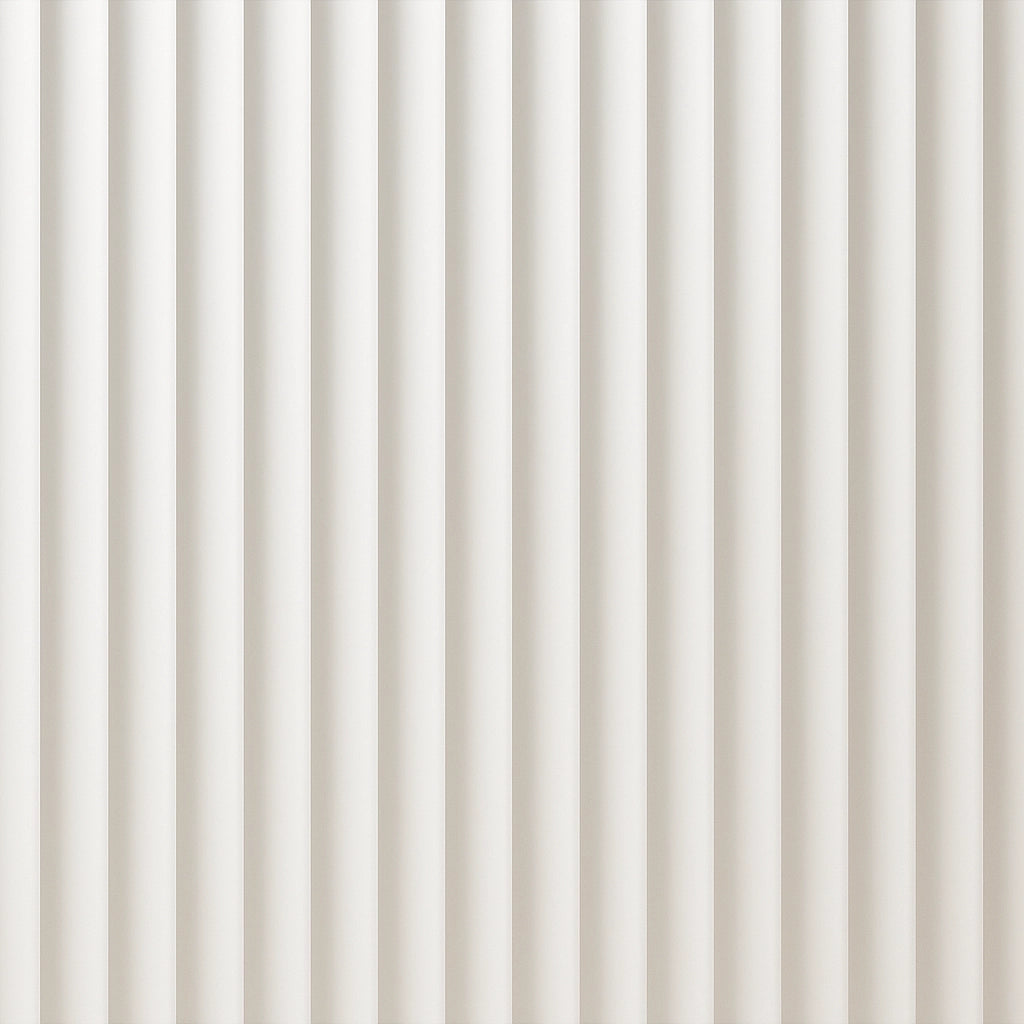 Waterproof polystyrene paintable fluted wall panelling