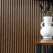Arc Reeded Warm Oak Wall Panel | Pack of 4