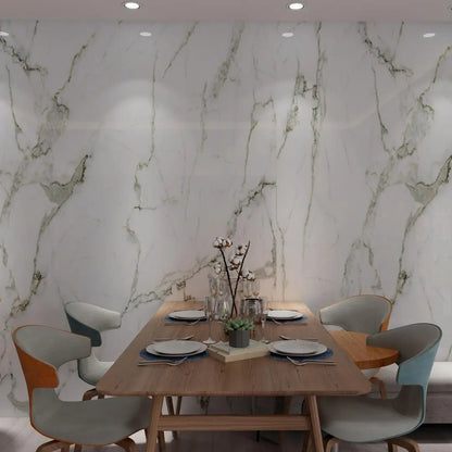 Calacatta Marble Effect Self Adhesive Wall Panel