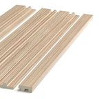 Dubai Natural Oak End Cap (Groove) - NUWALL UK
