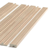 Dubai Natural Oak End Cap (Groove) - NUWALL UK