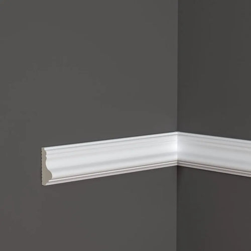 Heritage Wall Moulding | Dado Rail | L240cm x W5.7cm x D2.5cm - NUWALL UK