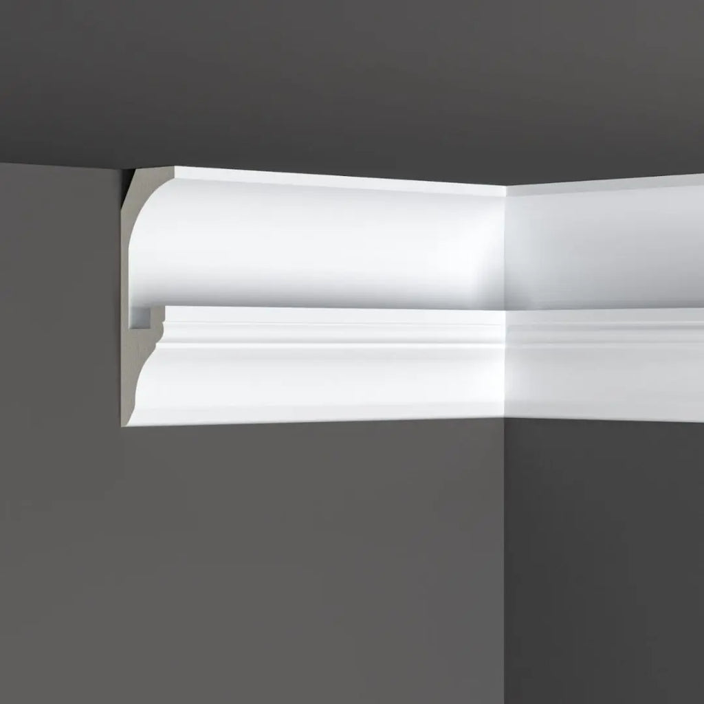 LED Cornice | L240cm x W13.5cm x D4.5cm - NUWALL UK