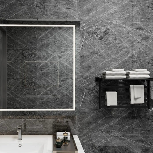 Grigio Grey Marble Effect Self Adhesive Wall Panel