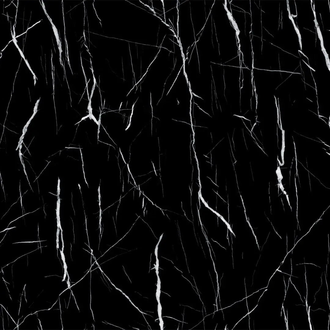 black marble effect self adhesive wall panel