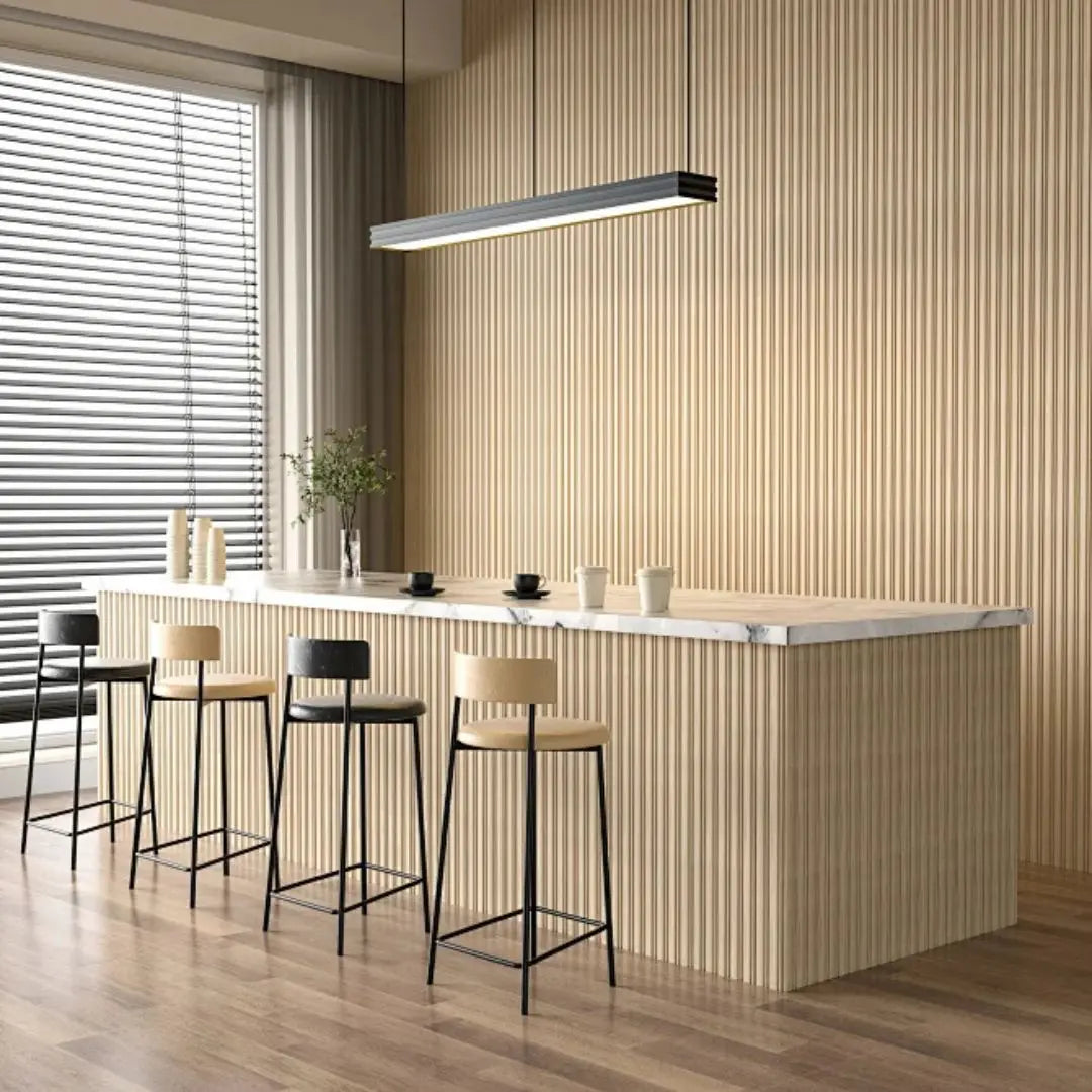 Dubai Natural Oak Waterproof Wall Panel
