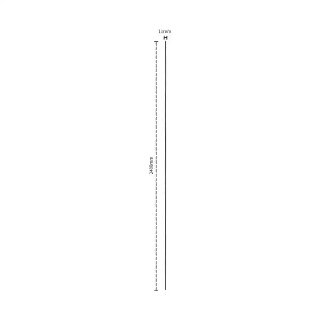 grey oak grooved wall panel end trim with dimensions