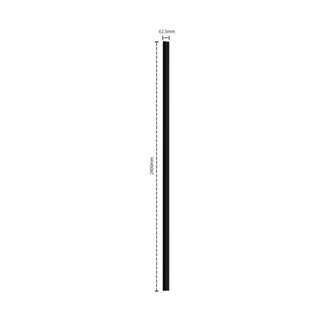 Residence Dark Oak and Black End Cap (Tongue)