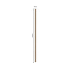Dubai Natural Oak End Cap (Tongue) - NUWALL UK