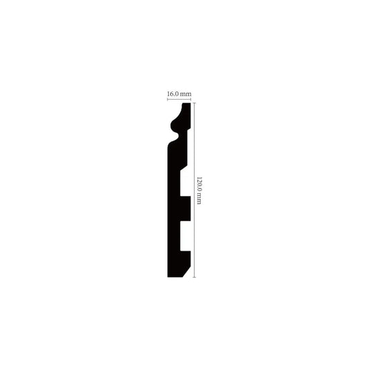Legacy Skirting | L2400mm x W120mm x D15mm