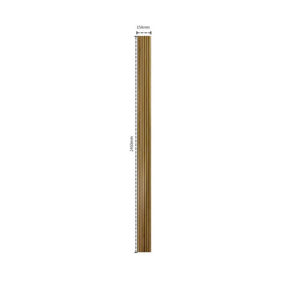 Arc Reeded Medium Oak Waterproof Wall Panel