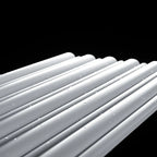 Waterproof polystyrene paintable reeded wall panelling