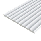 Waterproof polystyrene paintable fluted wall panelling