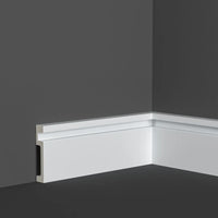 LED Skirting | L100mm x W100mm x D20mm Sample - NUWALL UK