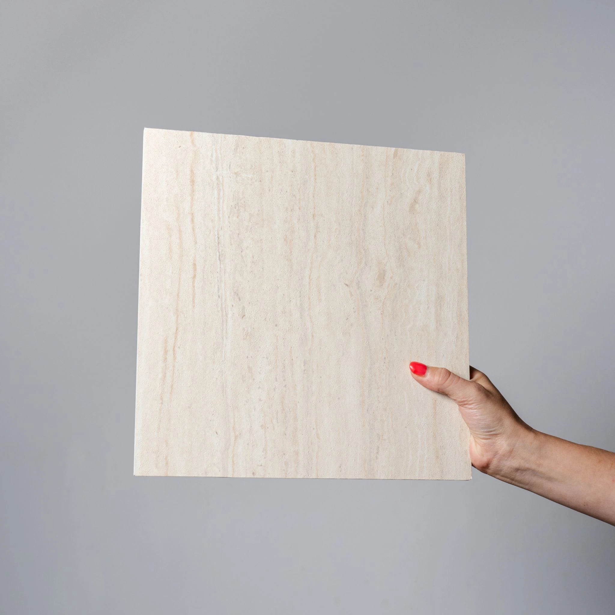 Cool Beige Travertine Flat Wall Panel