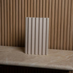 Oatmeal Linen Fluted Wall Panel - Single