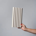 Oatmeal Linen Reeded Wall Panel