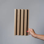 Mink Oak Large Slatted Wall Panel - Single